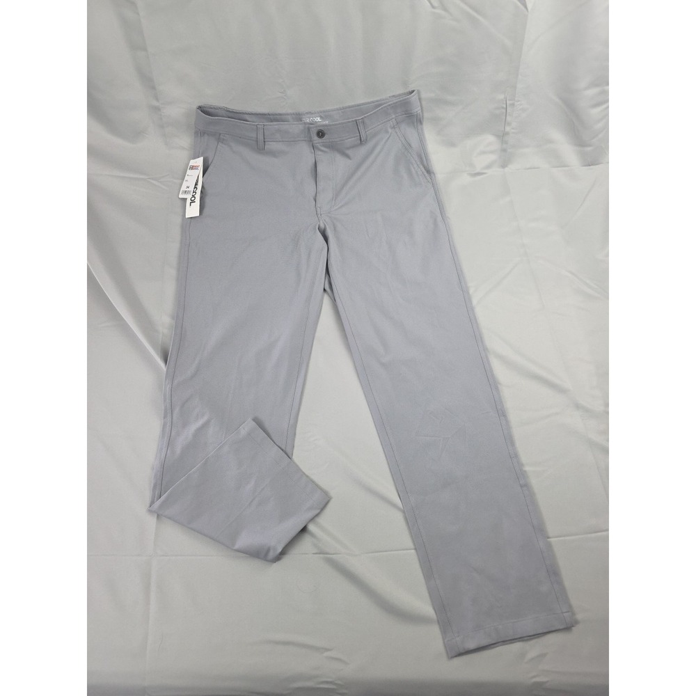 32 Degrees Pants Mens Golf Stretch Performance Size 34 (38xx31) Gray Stretch NWT